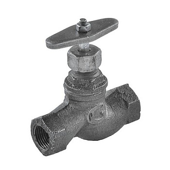 Клапан запорн чуг 15кч18п ДУ50 Py16 м/м RMCX