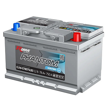 АКБ R-drive PHANTOM 78Ahо/п