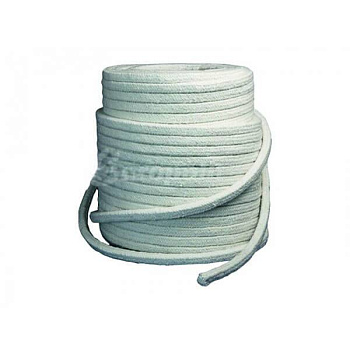 Шнур уплотнительный из керамоволокна  KZ 10*10 (бухта-10 кг 200 м t-1260C)