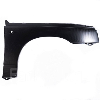 Крыло пластиковое ВАЗ черное без кронштейна 1шт