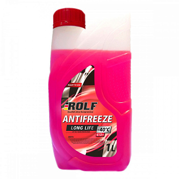 Жидкость охлаждающая низкозамерзающая Antifreeze ROLF G12+ Red 1л