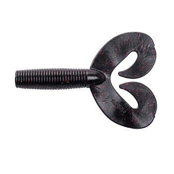 Твистер Credo Double Tail 3,54"/9 см Dark Star 5шт. (HS-28-047) Helios