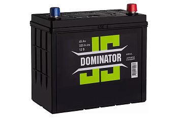 Аккумулятор DOMINATOR JIS 6СТ-45 (0)R B24 Азия