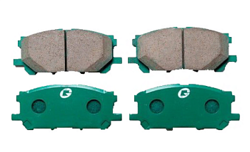 Колодки  G-brake GP-02249, Toyota Harrier #CU3# '03- PN1497