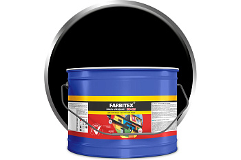 Эмаль алкидная ПФ-115 FARBITEX, черная, 10кг