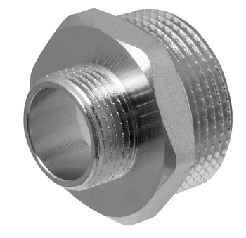 Ниппель - переходник (бочонок) 1.1/4"х3/4" н/н MPF, MP-У