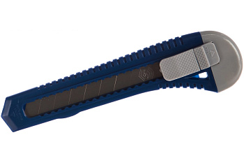 Нож технический КОБАЛЬТ лезвие 18 мм, пластиковый корпус