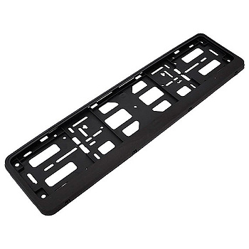 Подставка под номер черная LADA, BMW, MAZDA, HONDA, LEXUS, NISSAN, SUBARU с защелкой