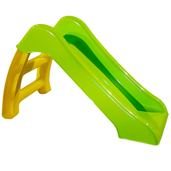 Горка детская (желто-зеленая)