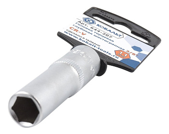 Головка торцевая глубокая КОБАЛЬТ 3/8", 11 мм, Cr-V