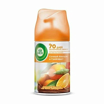 Аэрозоль Аirwick Freshmatic pure сочный апельсин и грейпфрут 250мл