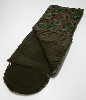 Мешок спальный Аляска цвет КМФ ткань Оксфорд (температурный режим -20) Стандарт Мешок спальный Аляска цвет КМФ ткань Оксфорд (температурный режим -20) Стандарт