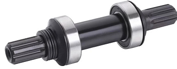 Каретка в сборе ВМХ (BB510, пром. подшипники, пыльники, болт