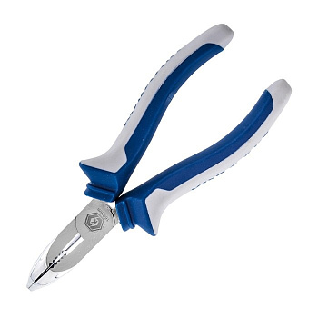 Длинногубцы КОБАЛЬТ изогнутые 160 мм, CR-V 