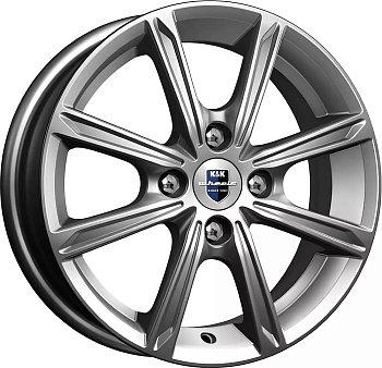 Диск литой Флэш-ориг. (КС698) 5x14 ЕТ 43 4x100 60,1 дарк платинум Арт.r75297