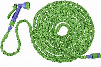 Набор поливочный, усиленый растягивающийся шланг 20м, 7-реж пистолет, соед., адаптер Palisad