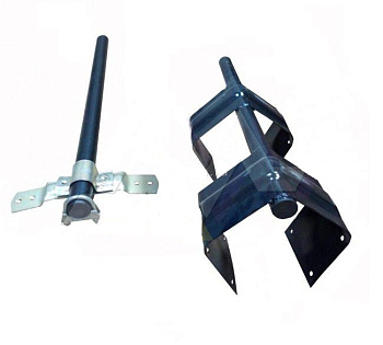 Крепление крыла заднего пластиковое (к-т)