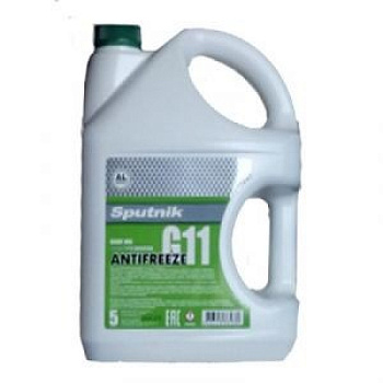 Антифриз SPUTNIK G11 -40 зеленый 5кг
