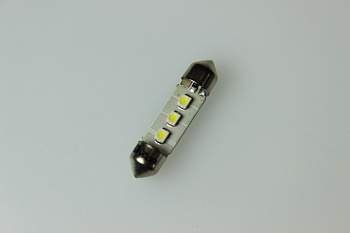 Лампа-диод T11x36-S8.5 (3SMD size 5050) 24V