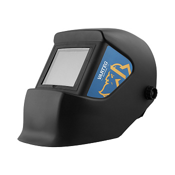 Маска сварщика VARTEG "черная" со стеклом C5