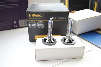 Лампа ксеноновая HiVision D4R 5000K (к-т)