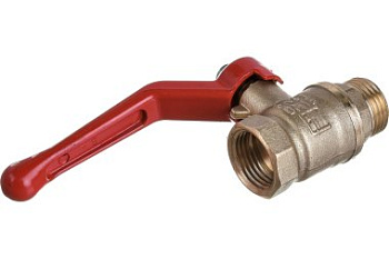 Кран шаровой БИРКА для ВОДЫ 2" ВР/НР рычаг, латунный НИКЕЛИР-Й VALFEX 11Б27фт1М (4/1)