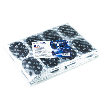 Заплатка для камер овальная O 3 37*57мм