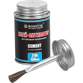 Клей-активатор ROSSVIK 210гр.,150мл с кисточкой