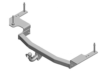 ТСУ TOYOTA L.C.J200 (2007) (c подрезкой бампера)