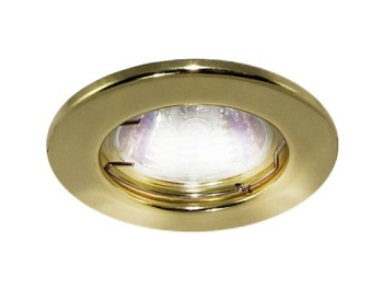Светильник точечный MR 16 золото DL-90Ecola