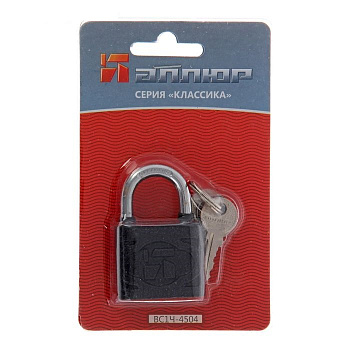 Замок навесной АЛЛЮР ВС1Ч-4504 d6мм 5кл.