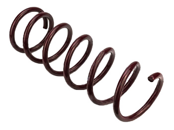 Пружина подвески усиленная (TA); TA NS 037F  передние