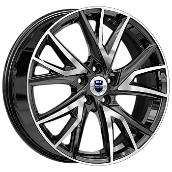 Диск литой Кайлас (КС1054-01) 6.5x18 ЕТ 35 5x114.3 67.1 алмаз черный