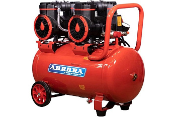 Компрессор Aurora PASSAT-50 black тихий, без масл. (45л, 500л/мин, 2,9кВт) Aurora