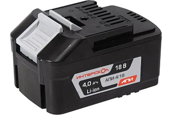 Блок акк. ИНТЕРСКОЛ с индикатором заряда