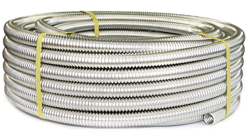 Труба гофр нерж SS304 15A Ру15 (10м) неотожжен STAHLMANN SP3041510010