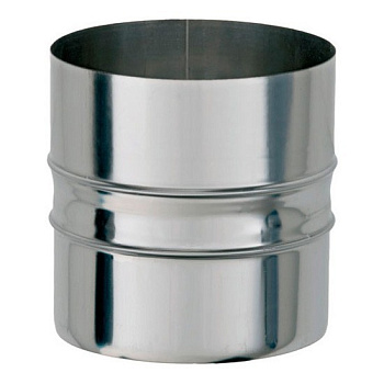 Адаптер, раструб ф 150х150,  1,0мм, нержавейка h=130мм