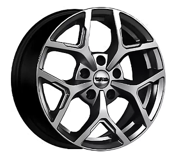 Диск литой KL-368 6.5Jx16H2; 5х114,3; 45; 67,1 графит