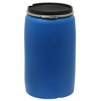 Бочка 227л синяя