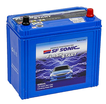 Аккумулятор SF SONIK 6СТ-45.01 (60B24L) тонк.кл