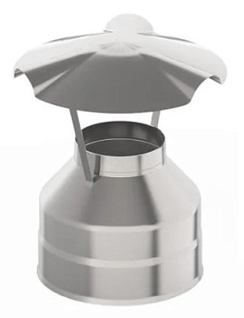 Оголовок ф 150х220, AISI 439/Оц, 0,5мм/0,5мм, (К), тип-2