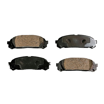 Колодки тормозные, задние (с антискрипной пластиной)