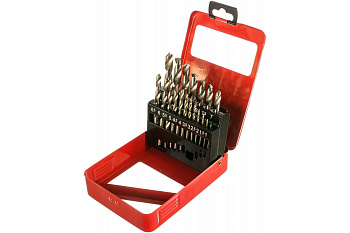 Набор сверл по металлу 19шт. 1-10мм (проф.)