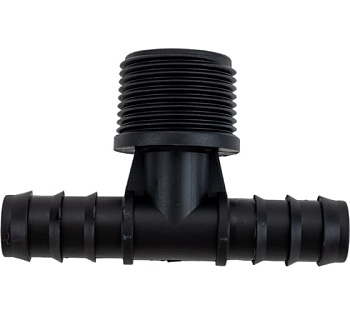 Адаптер для трубки с внешней резьбой, 3/4" на 16мм, 2шт, MP-У