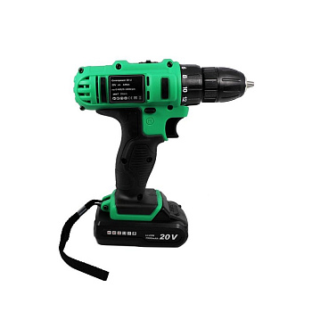 Дрель акк. Zitrek Greenpower 20-Li (20В, Li-ion аккумулятор 2шт, ЗУ, кейс, бита)