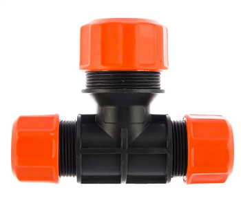 Тройник цанговый "ЖУК" 1/2" - 1/2" - 3/4"