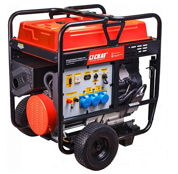 Генератор СКАТ УГБ-16000Е бензин