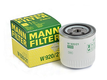 Фильтр масляный MANN-FILTER W 920/21 Фильтр масляный MANN-FILTER W 920/21