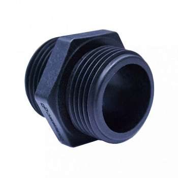 Штуцер 1"Пх1"П (пластик)