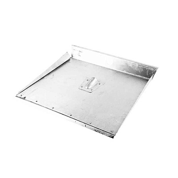 Лопата 3-х бортная 500х600мм алюмин. с планкой